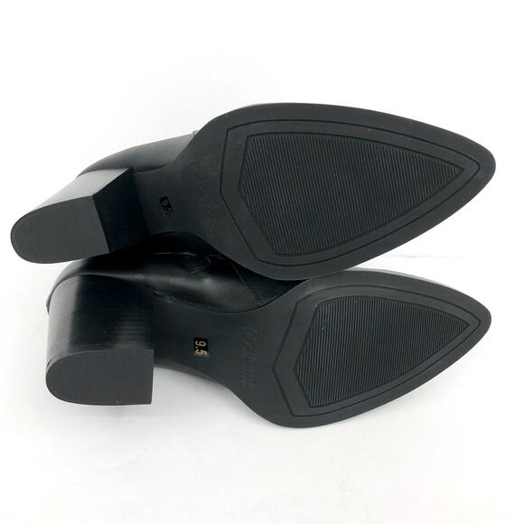 BLONDO Women's Reese Ankle Boot US 9.5 Black Leather Waterproof Bootie NWOB - Picture 10 of 13